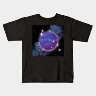 Aesthetic planet Kids T-Shirt